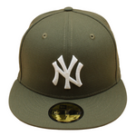 New Era - 59FIFTY - New York Yankees Cooperstown - WS 1999 - Olive/Pink UV - Headz Up 