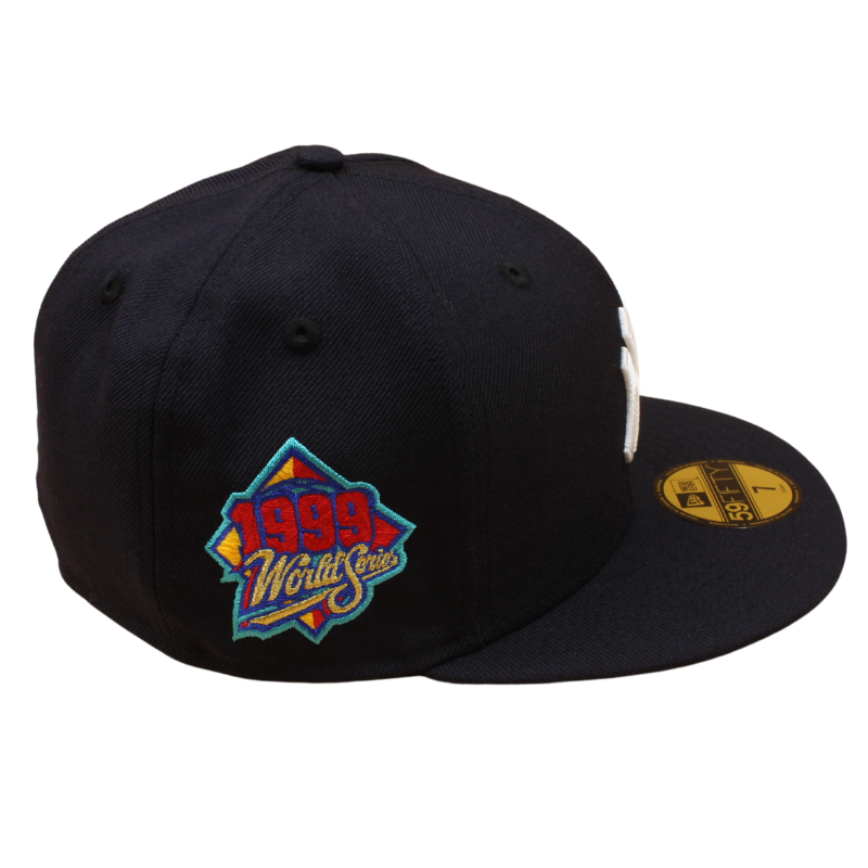 New Era - 59FIFTY - New York Yankees Cooperstown - WS 1999 - Navy/Pink UV - Headz Up 