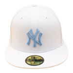 New Era - 59FIFTY - New York Yankees Cooperstown 27TH Anniversary - White/Sky Blue - Headz Up 
