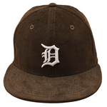 New Era - 59FIFTY - Detroit Tigers - CORD - Brown/Dark Green UV - Headz Up 