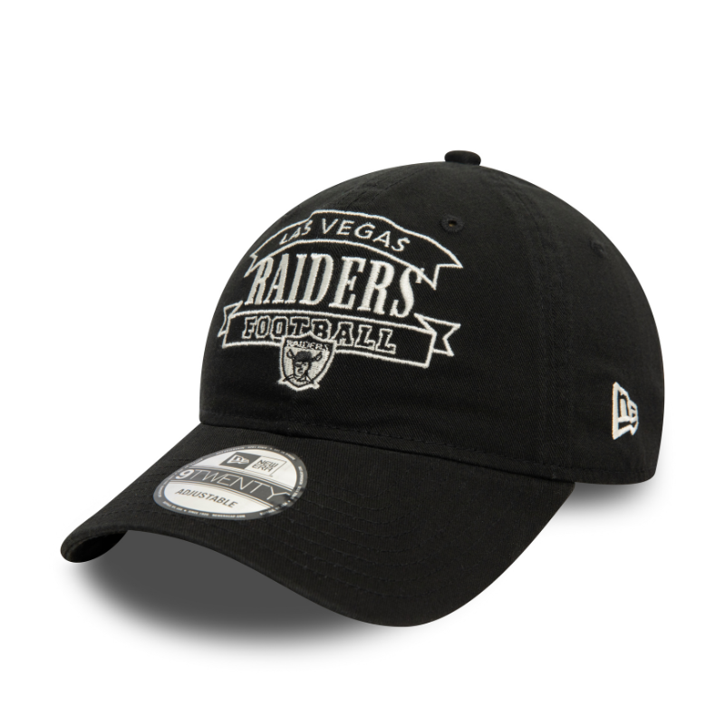 New Era - Retro NFL - 9Twenty - Las Vegas Raiders - Black - Headz Up 