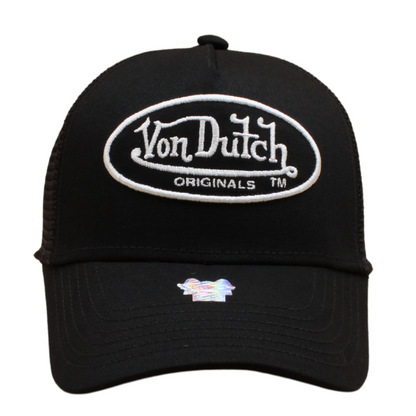Von Dutch - Boston Trucker Cap - Black - Headz Up 