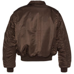 SCHOTT - Oversized Schott Jacket - Dark Brown - Headz Up 