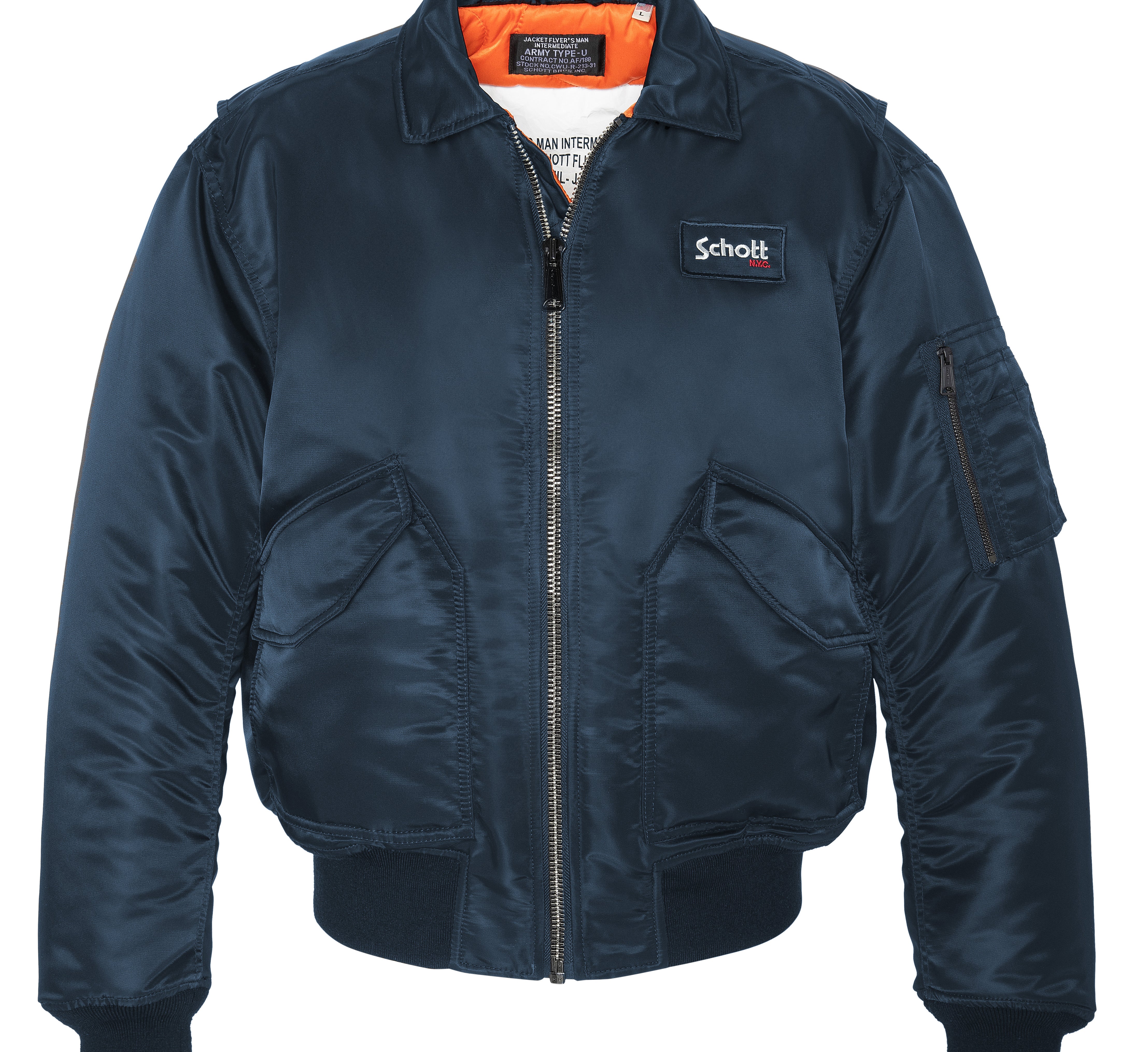 SCHOTT - Oversized Schott Jacket - Navy - Headz Up 