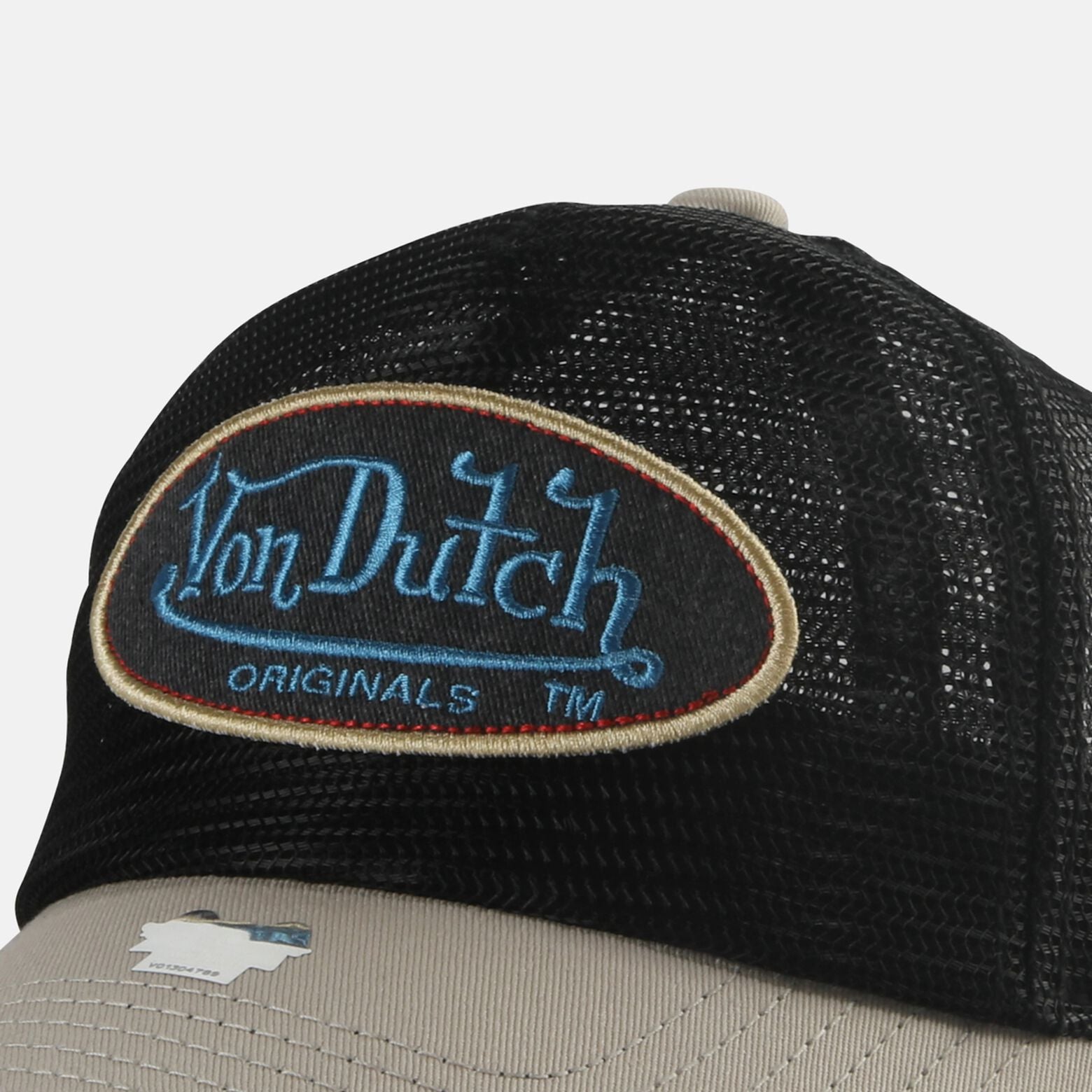 Von Dutch Boston Trucker Cap - Black Mesh - Headz Up 