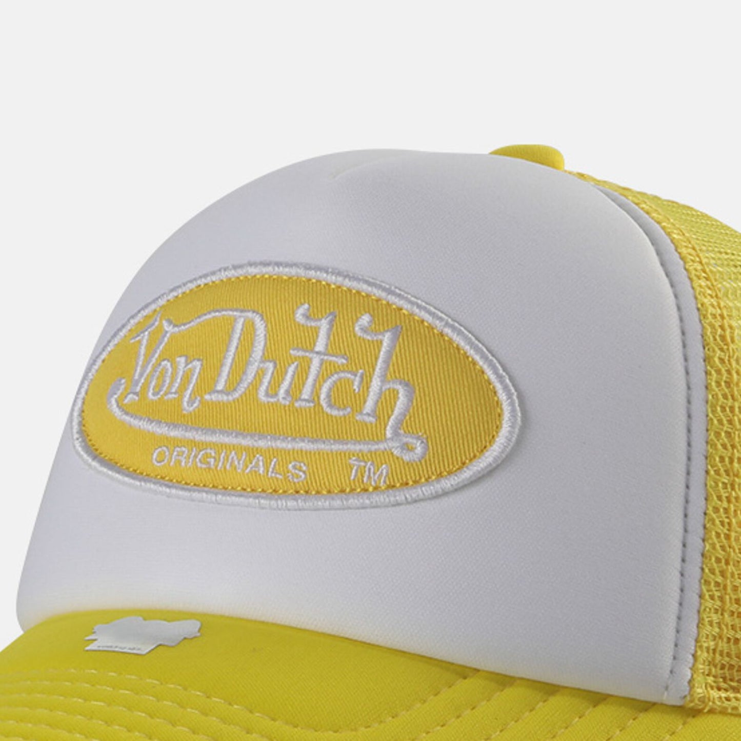 Von Dutch Tampa Trucker Cap - White/Yellow - Headz Up 