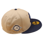 New Era - 59FIFTY - New York Yankees Cooperstown - 50th Anniversary  - Camel/Denim - Headz Up 