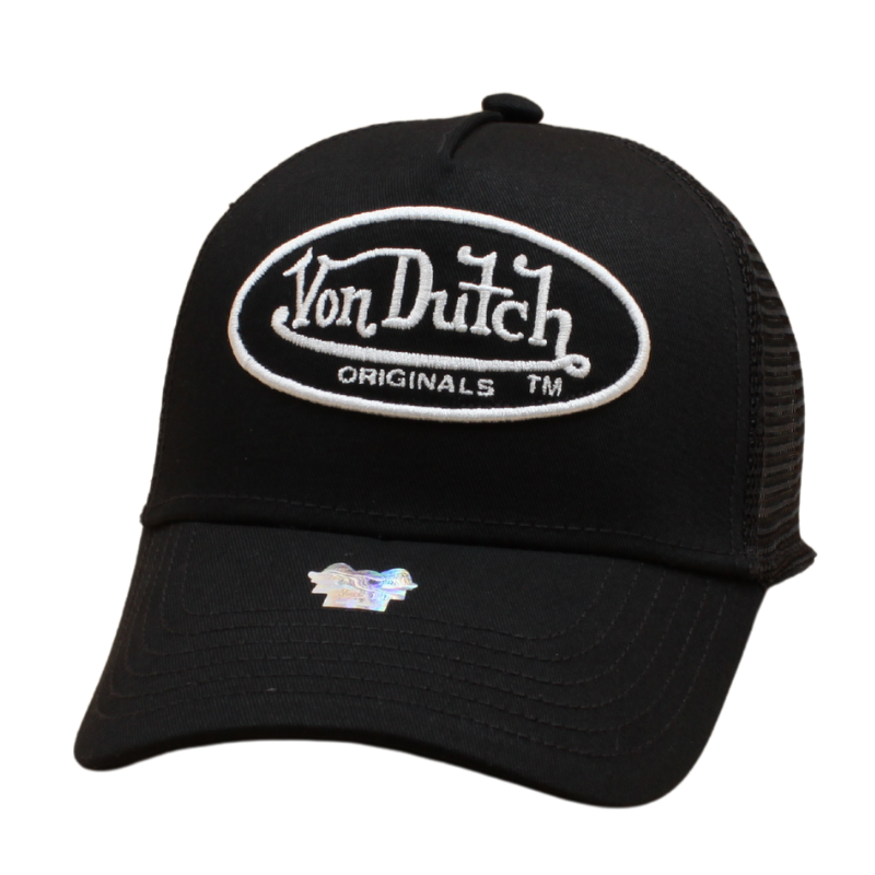 Von Dutch - Boston Trucker Cap - Black - Headz Up 