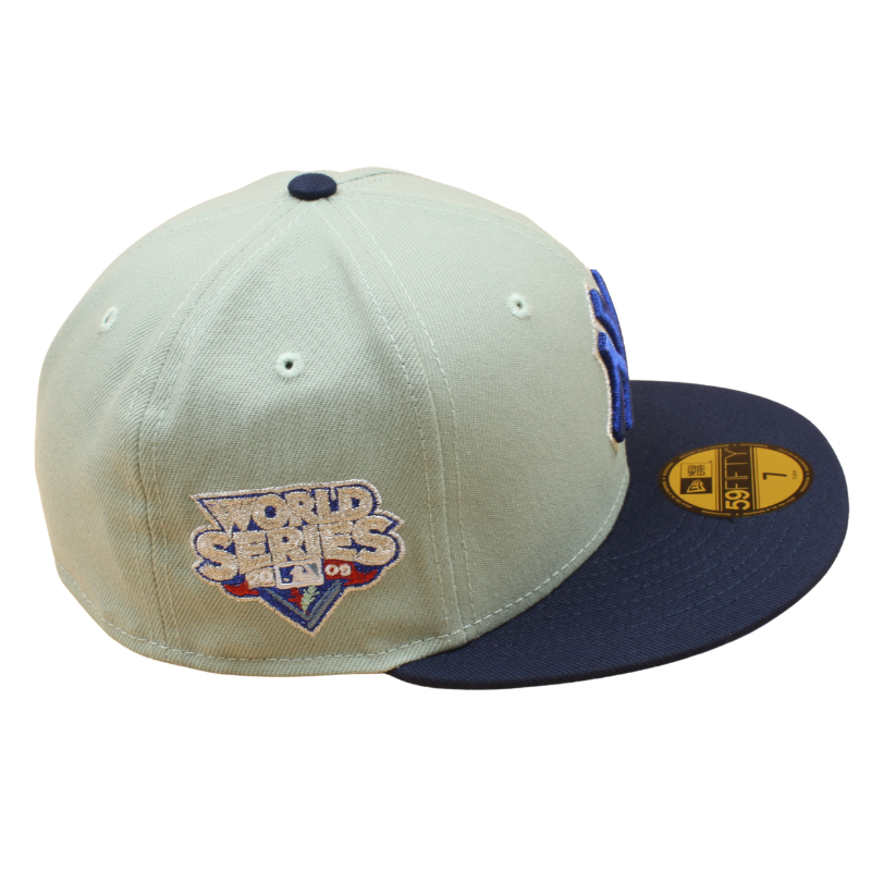 New Era - 59FIFTY - New York Yankees Cooperstown - 2009 World Series - Everest Green/Sky Blue UV - Headz Up 