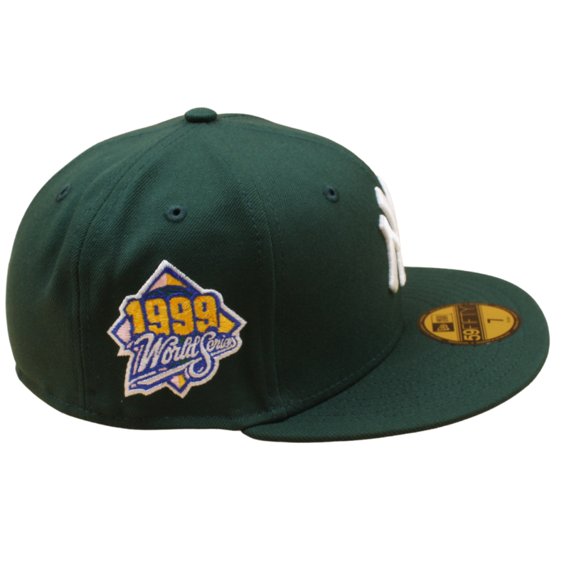 New Era - 59FIFTY - New York Yankees Cooperstown - World Series 1999 - Dark Green/Pink UV