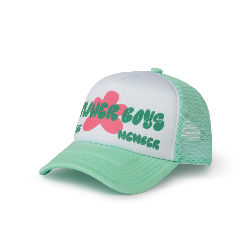 Pica Pica - Flowerboys Mint Trucker Cap - Headz Up 