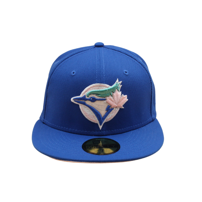 New Era - 59Fifty Fitted Cap - Toronto Blue Jays - 40th Anniversary  - Blue/Pink - Headz Up 
