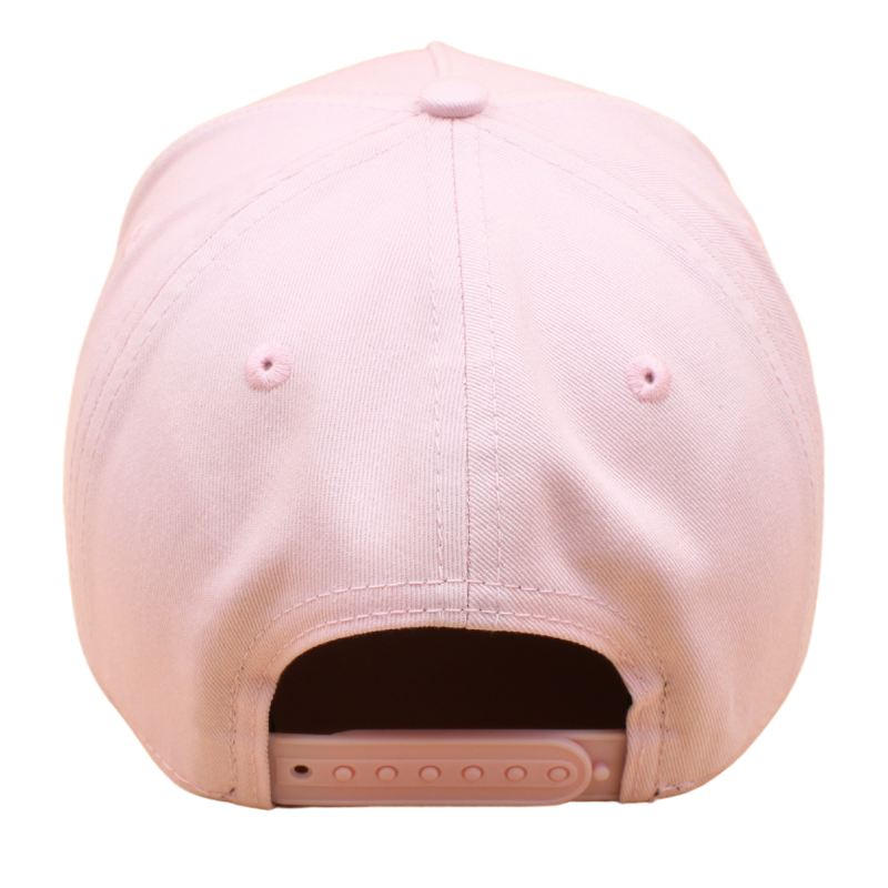 Pink New Era 9FORTY A-Frame kasket med New York Yankees logo, sporty og casual design, velegnet til dagligt brug