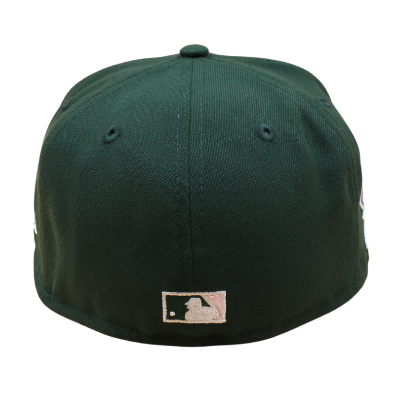 New Era - 59FIFTY - New York Yankees Cooperstown - World Series 1999 - Dark Green/Pink UV - Headz Up 