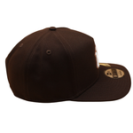 New Era - 9FIFTY A-Frame Snapback - Pre Curved - New York Yankees - Burnt Wood - Headz Up 