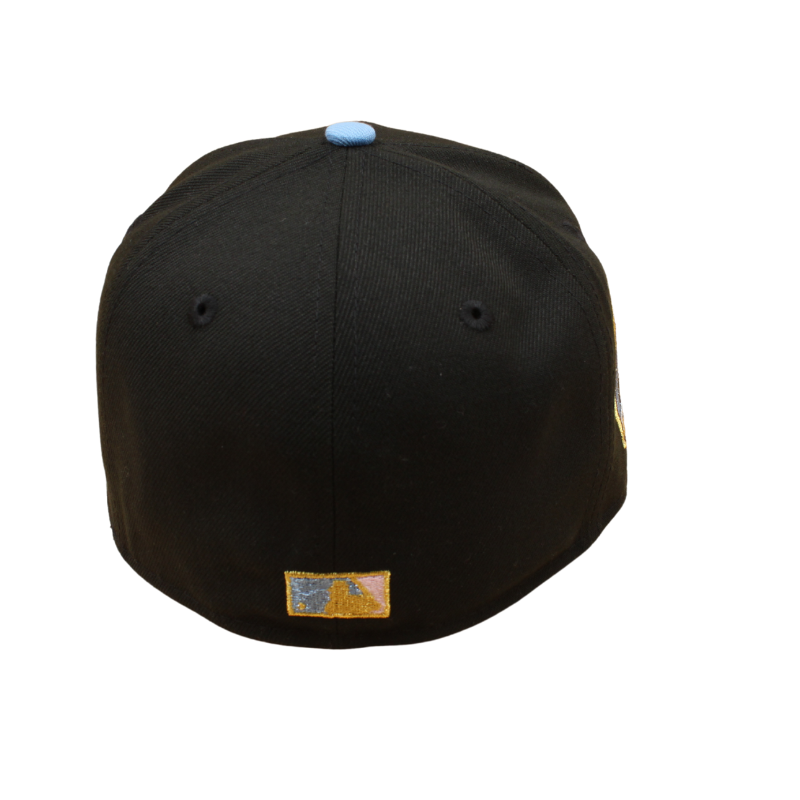 New Era 59FIFTY Fitted Cap - Totonto Blue Jays Cooperstown - 1977-2006 30TH Season - Blue Logo - Black/Grey Grey UV - Headz Up 