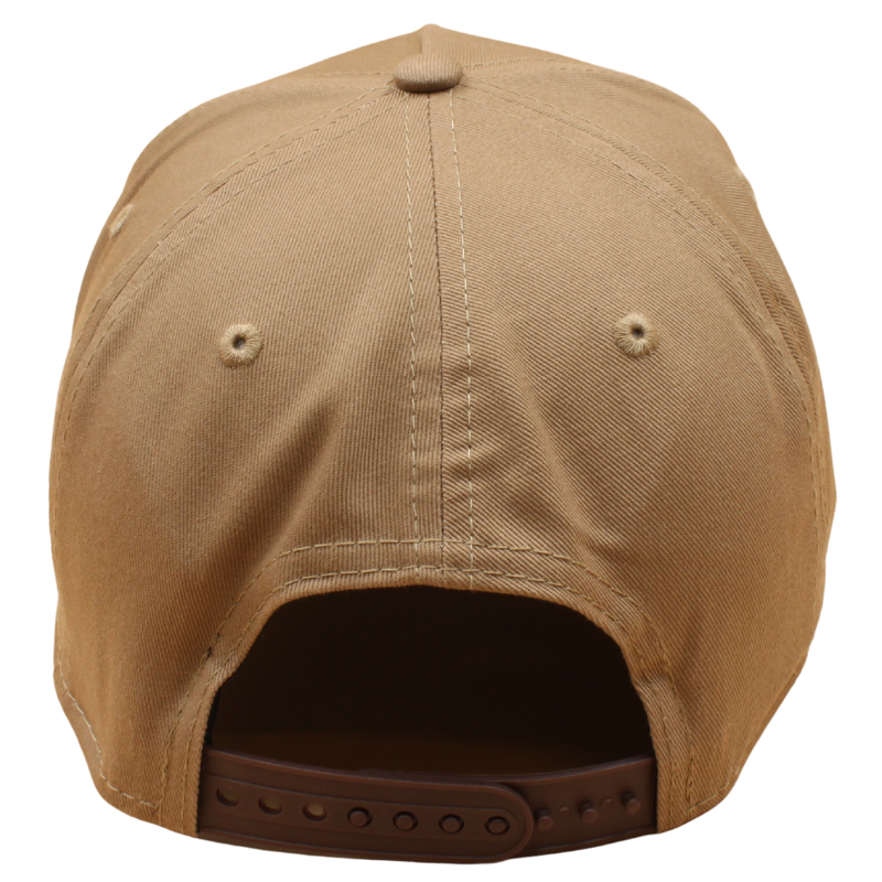 New Era - 9FORTY A-Frame Cap - OUTLINE - Los Angeles Dodgers - Khaki/Brown - Headz Up 