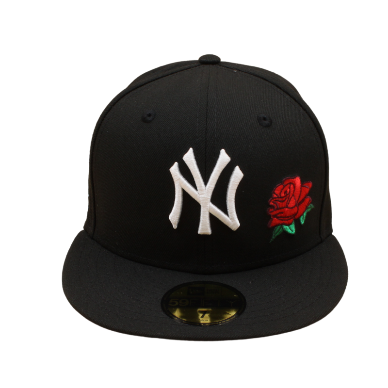 New Era - 59FIFTY Fitted Cap - New York Yankees - 2001 World Series - ROSE - Black/Red - Headz Up 