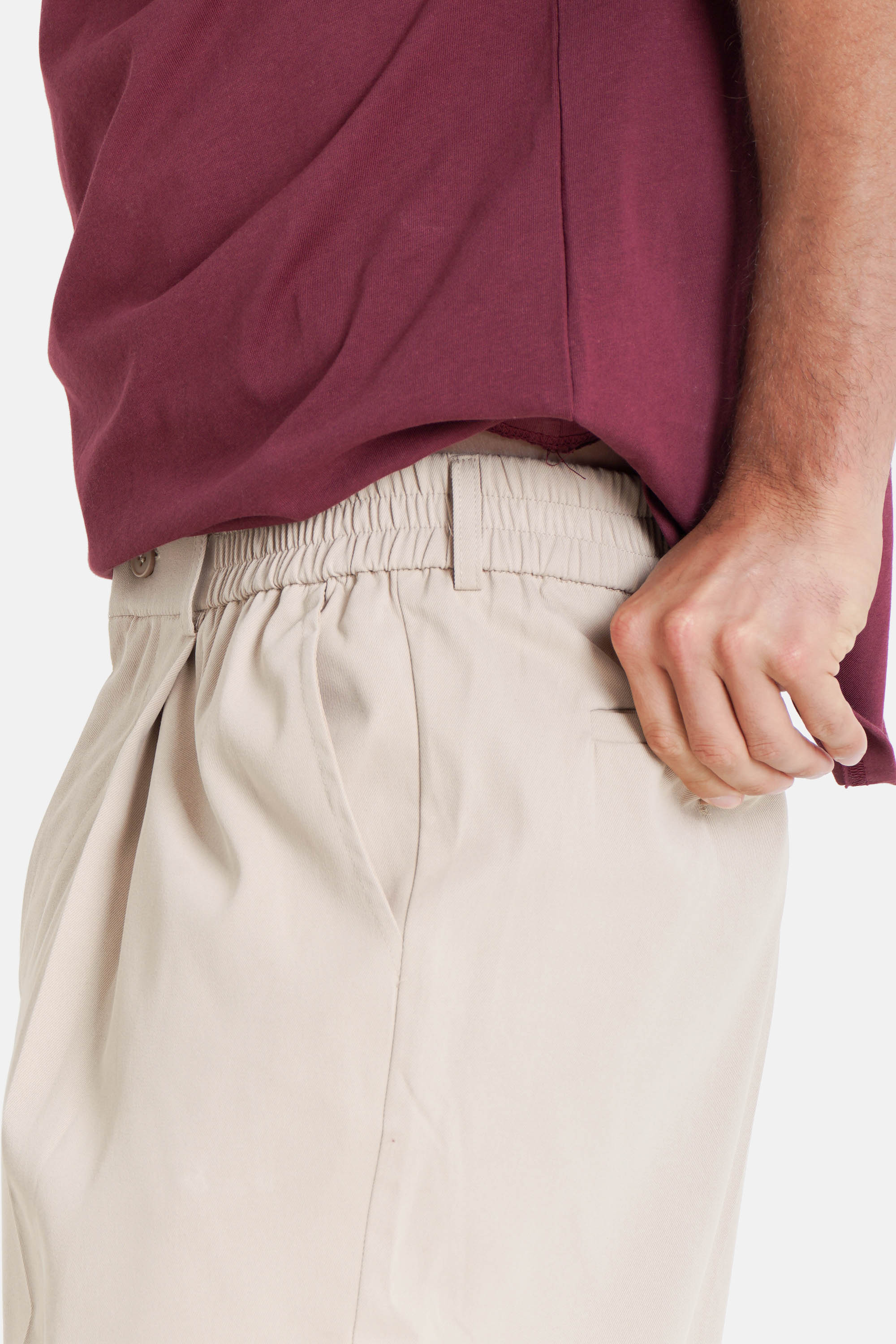 SIXTH JUNE - Tailored Adjustable Pants - Beige - Headz Up 