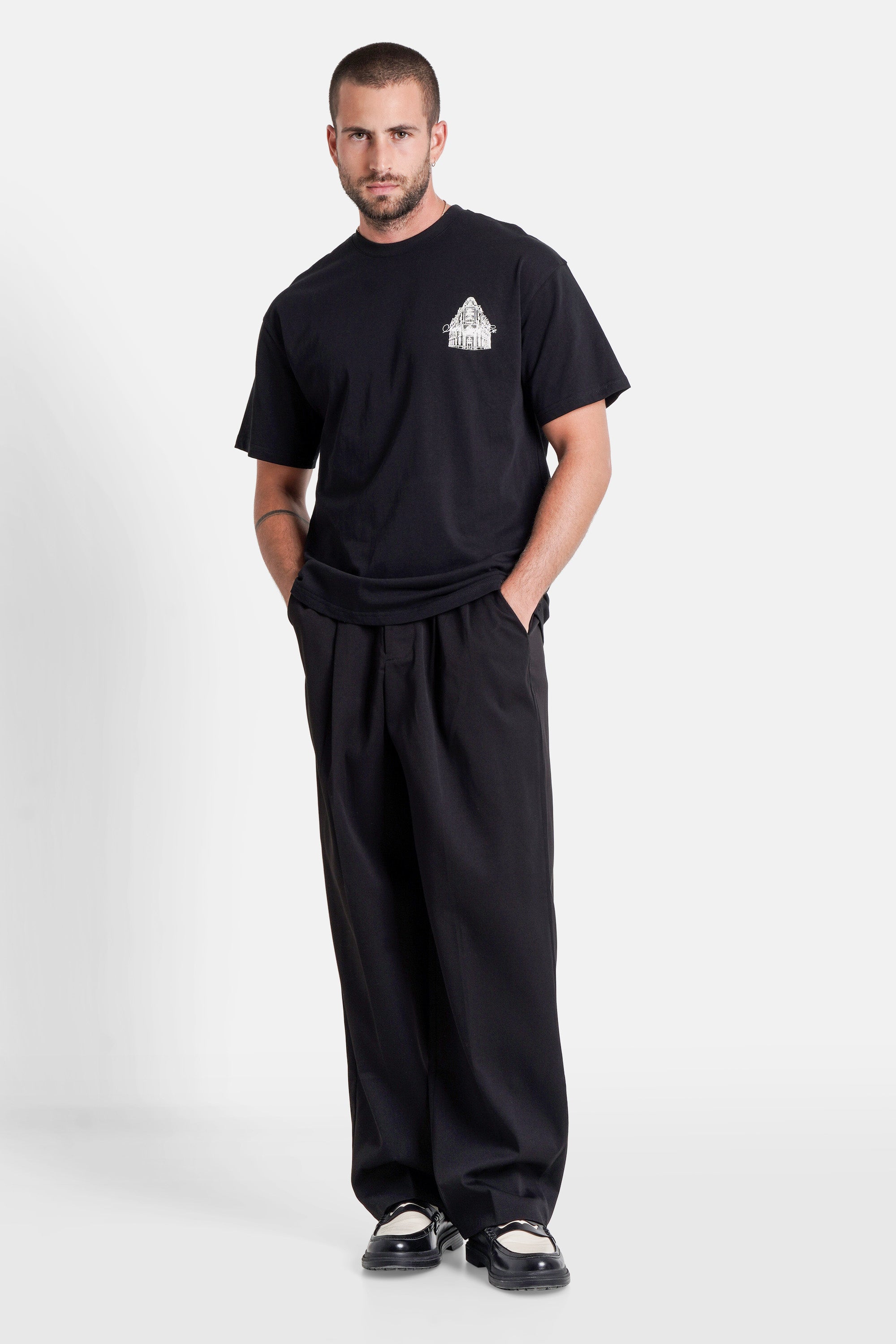 SIXTH JUNE - Tailored Adjustable Pants - Black - Headz Up 