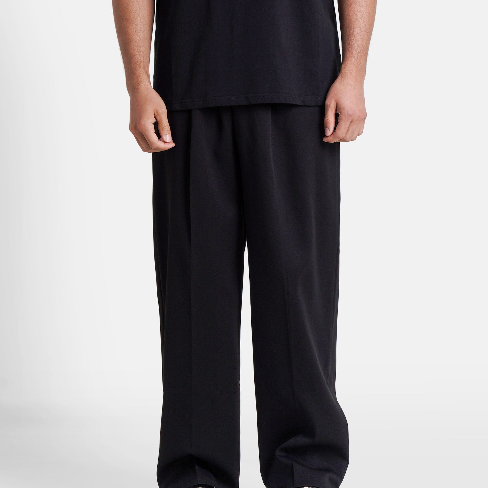 SIXTH JUNE - Tailored Adjustable Pants - Black - Headz Up 