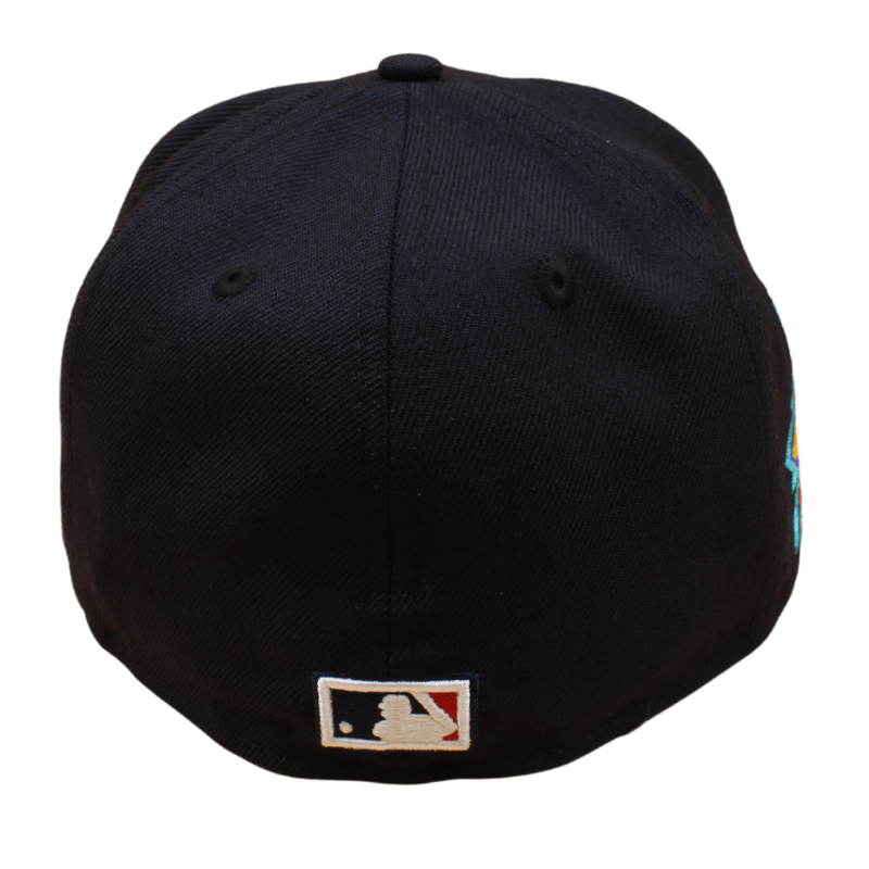 New Era - 59FIFTY - New York Yankees Cooperstown - WS 1999 - Navy/Pink UV - Headz Up 