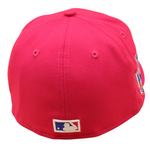 New Era - 59FIFTY Fitted - New York Yankees -  75th World Series - Bright Rose/Grey UV - Headz Up 