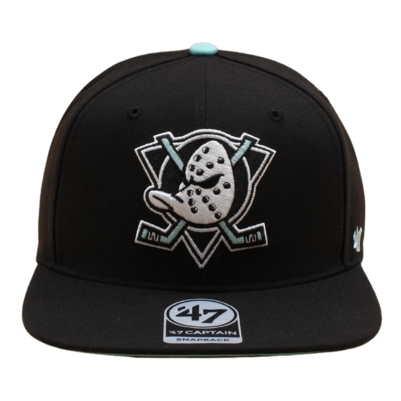 47 - Anaheim Ducks Element Captain Snapback Cap - Black - Headz Up 