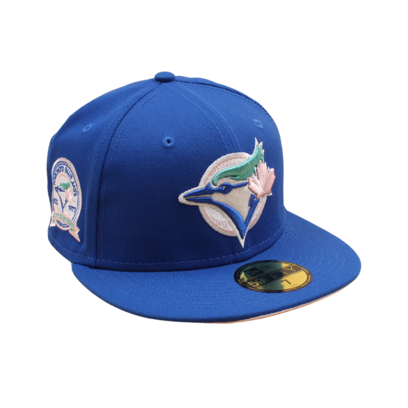 New Era - 59Fifty Fitted Cap - Toronto Blue Jays - 40th Anniversary  - Blue/Pink