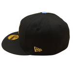 New Era 59FIFTY Fitted Cap - Totonto Blue Jays Cooperstown - 1977-2006 30TH Season - Blue Logo - Black/Grey Grey UV - Headz Up 