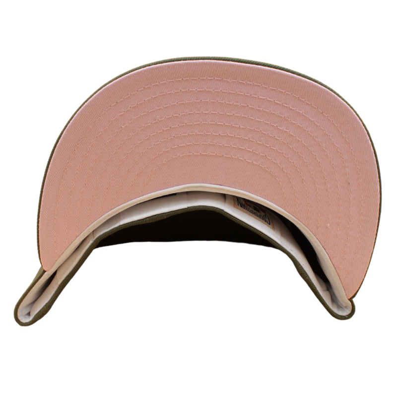 New Era - 59FIFTY - New York Yankees Cooperstown - WS 1999 - Olive/Pink UV - Headz Up 