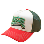 Stetson - Trucker Cap Lettering - White/Red/Green - Headz Up 