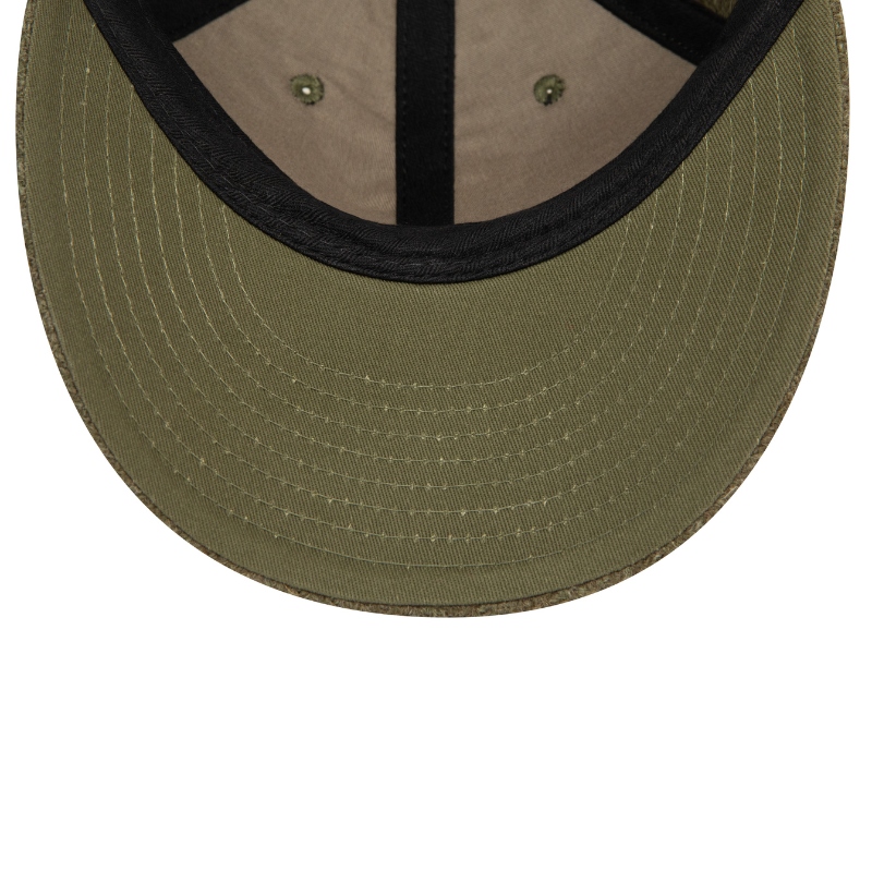 New Era - 9FIFTY Retro Crown - Harris Tweed - Oakland Athletics - Olive - Headz Up 