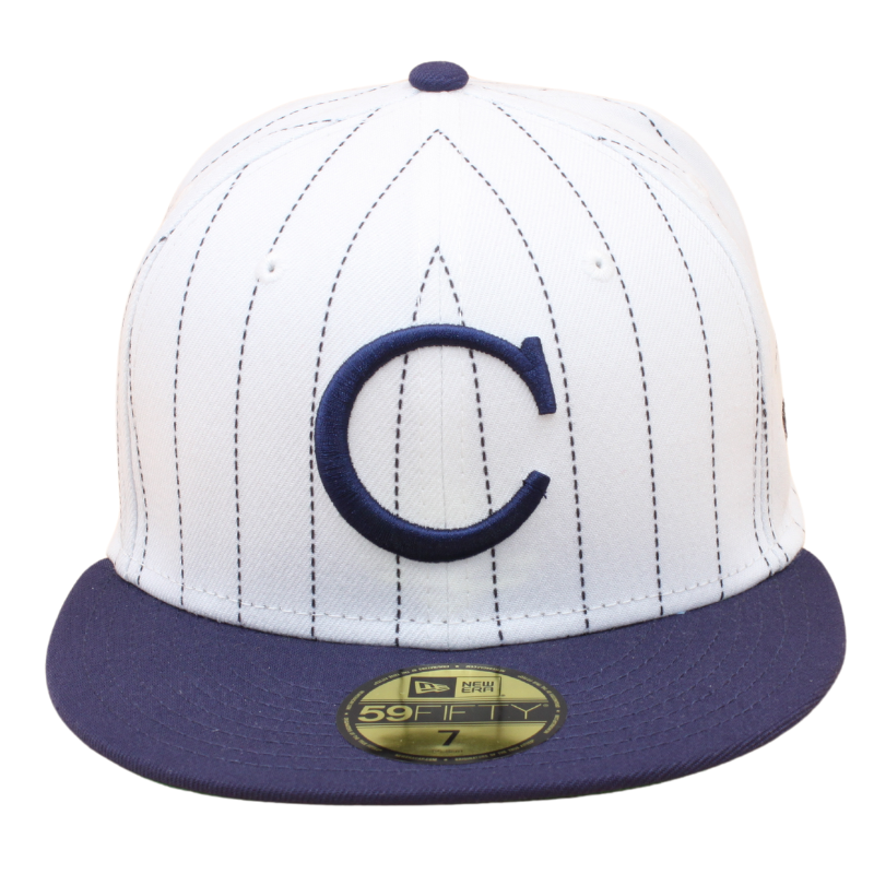 New Era - Chicago White Sox Cooperstown 59Fifty Fitted - Pinstripe White/Navy - Headz Up 