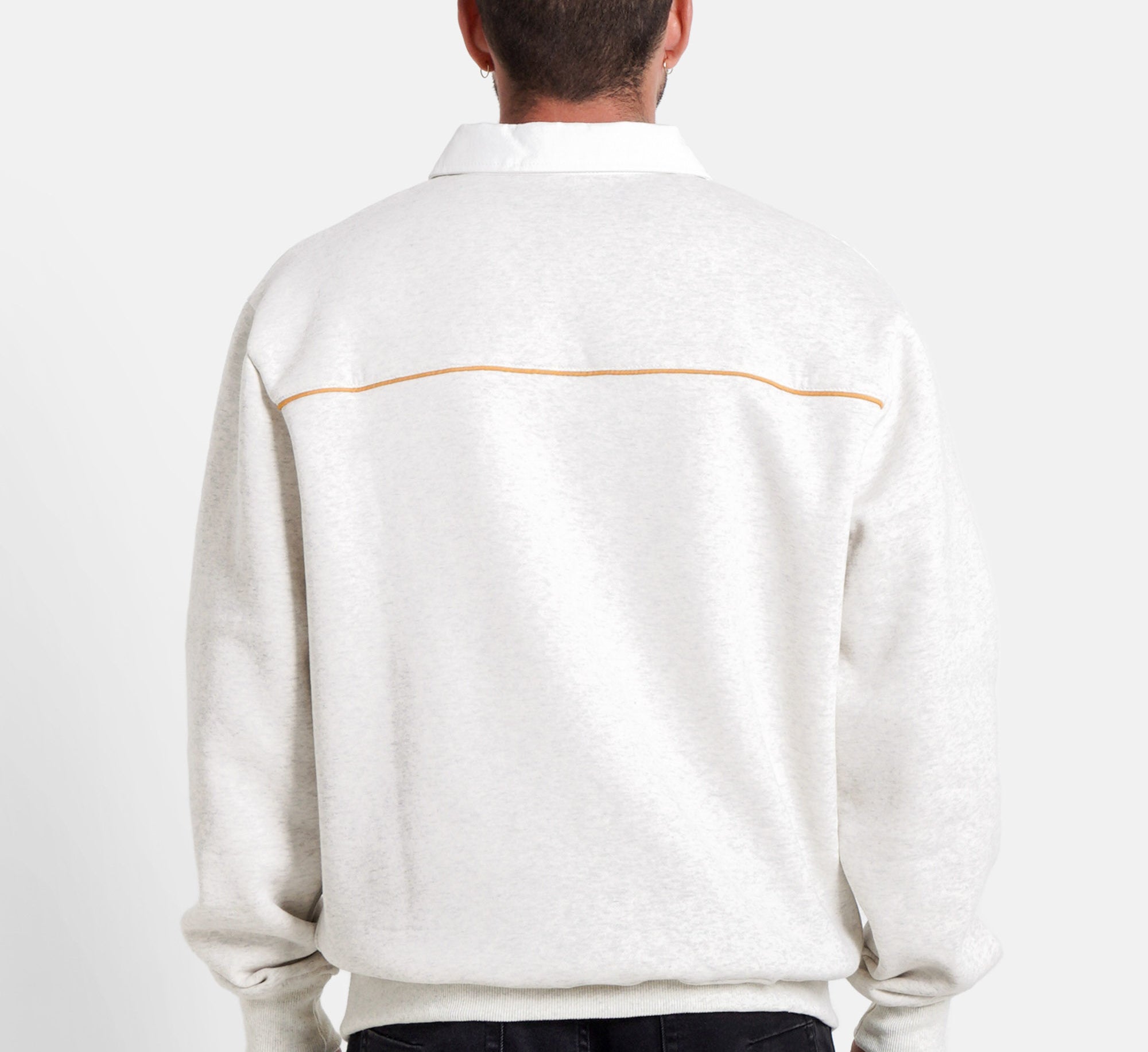 SIXTH JUNE - Persian Embro Polo Sweatshirt - Offwhite - Headz Up 