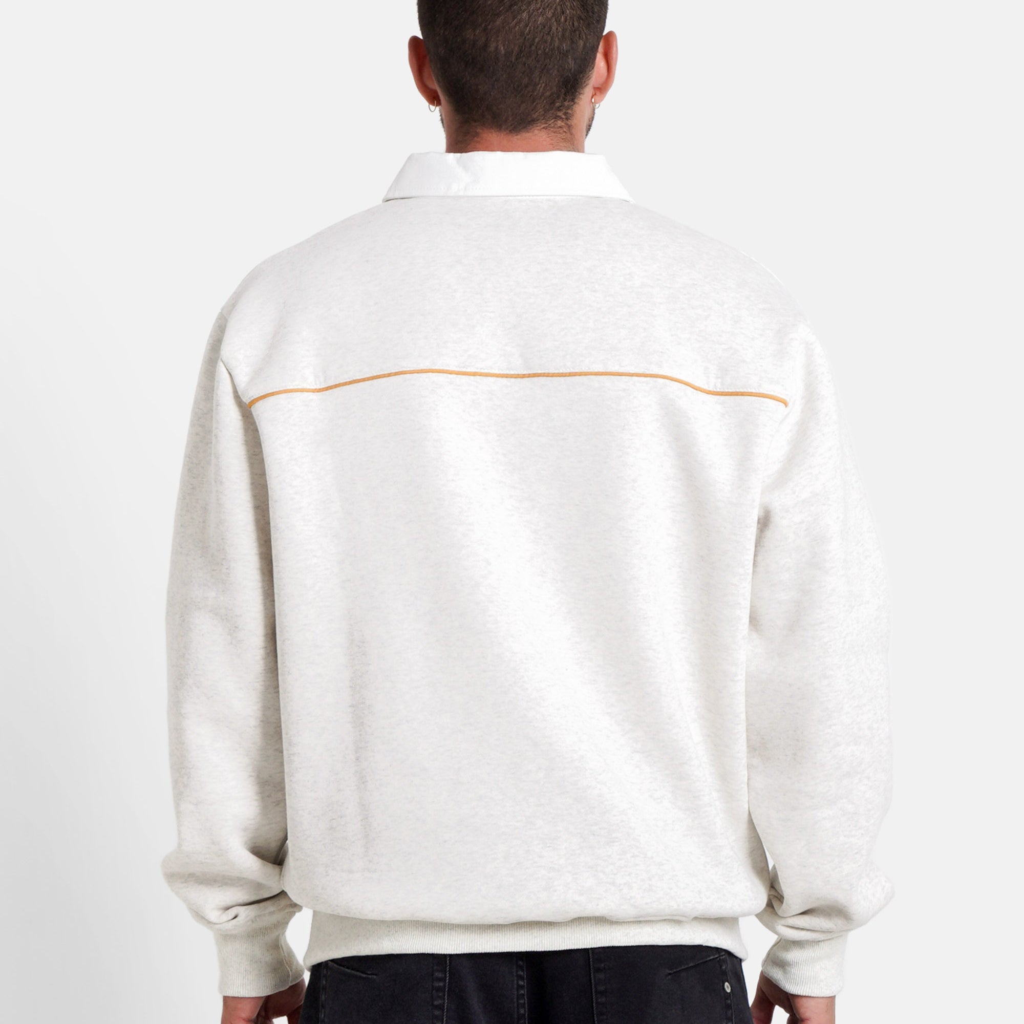 SIXTH JUNE - Persian Embro Polo Sweatshirt - Offwhite - Headz Up 
