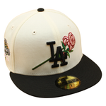 New Era - 59FIFTY - Los Angeles Dodgers Cooperstown - 100TH Anniversary - Chrome/Black Pink UV - Headz Up 