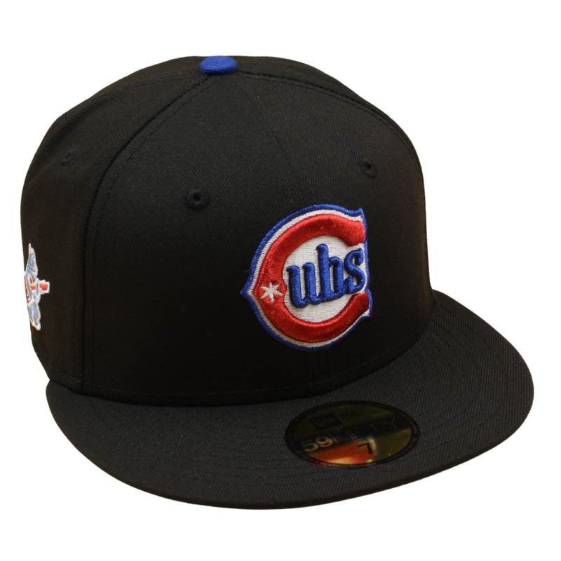 New Era - 59FIFTY - Chicago Cubs - Black/Royal Blue/Red Grey UV - Headz Up 