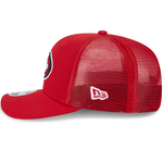 New Era 9SEVENTY stretch mesh snapback cap med San Francisco 49ers logo og sort mesh materiale