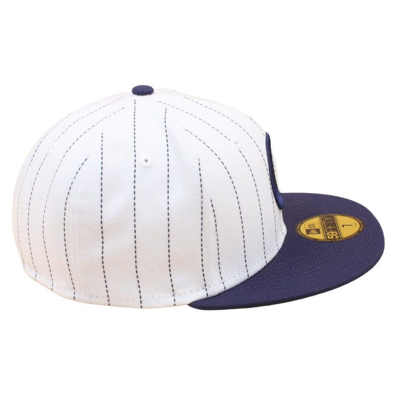 New Era - Chicago White Sox Cooperstown 59Fifty Fitted - Pinstripe White/Navy - Headz Up 