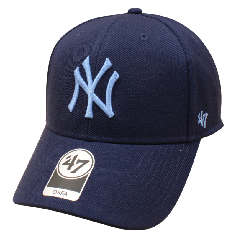 '47 - New York Yankees - MVP - Snapback - Baseball Cap - Light Navy - Headz Up 
