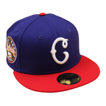 New Era - 59FIFTY - Cleveland Buckeyes - Royal Blue/Red - Headz Up 