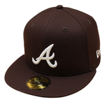 New Era - 59FIFTY Fitted - Atlanta Braves - Burnt Wood/Grey UV - Headz Up 