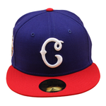 New Era - 59FIFTY - Cleveland Buckeyes - Royal Blue/Red - Headz Up 