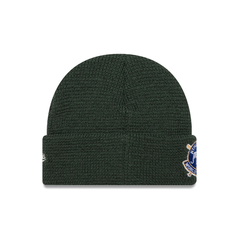 New Era - SHORT CUFF  BEANIE - Oakland Athletics - Dark Green