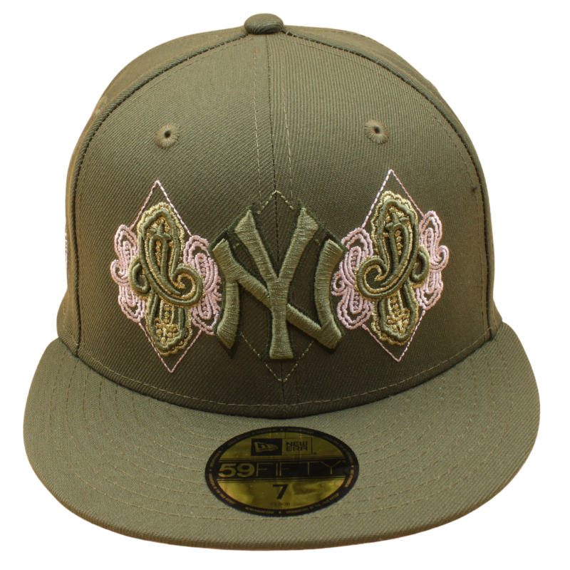 New Era - 59FIFTY - New York Yankees - WS 1962 - Paisley - Olive - Headz Up 