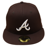 New Era - 59FIFTY Fitted - Atlanta Braves - Burnt Wood/Grey UV - Headz Up 