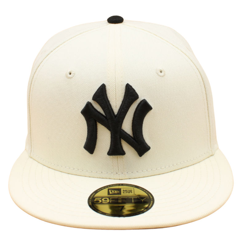 New Era - 59FIFTY Fitted -  New York Yankees Cooperstown - Yankee Stadium - Chrome - Headz Up 