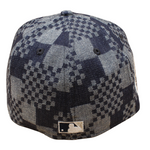 New Era - 59FIFTY Fitted Cap - New York Yankees - Pattern Denim - Blue/Grey - Headz Up 