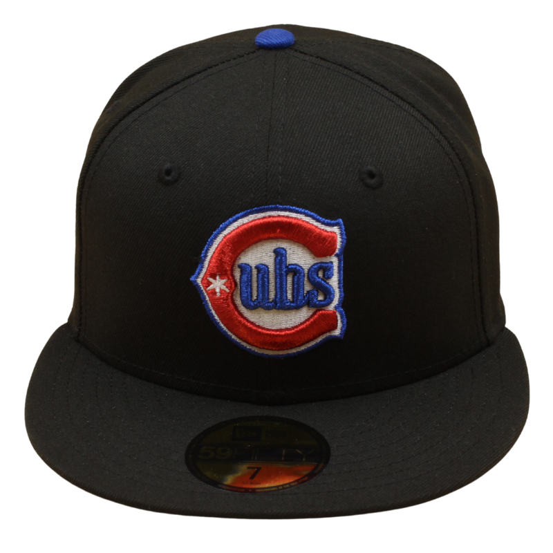 New Era - 59FIFTY - Chicago Cubs - Black/Royal Blue/Red Grey UV - Headz Up 